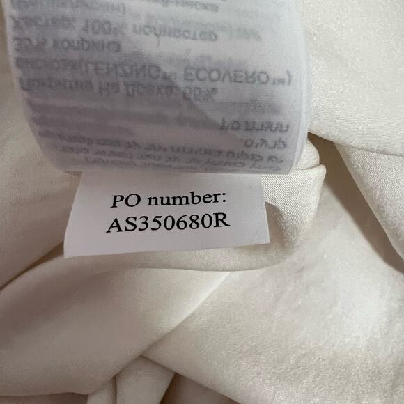 Allsaints Melody Marea Midi Slip Dress Silk Rainbow Pink V Neck Lined Size 6 Y2K - Picture 15 of 16